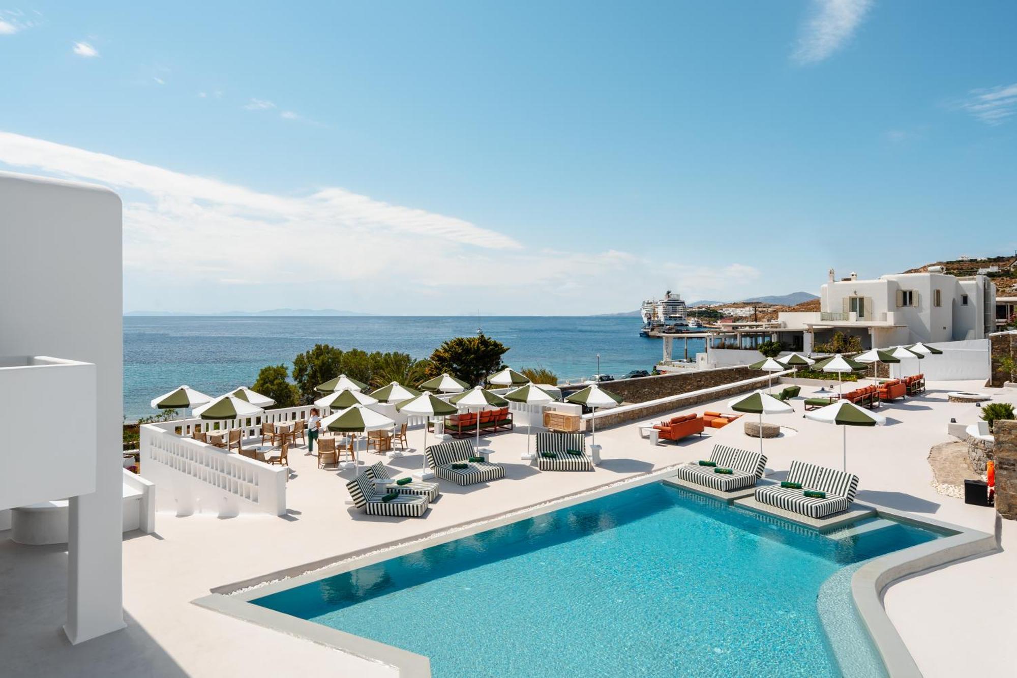Croco Mykonos Hotel Tourlos Exterior foto