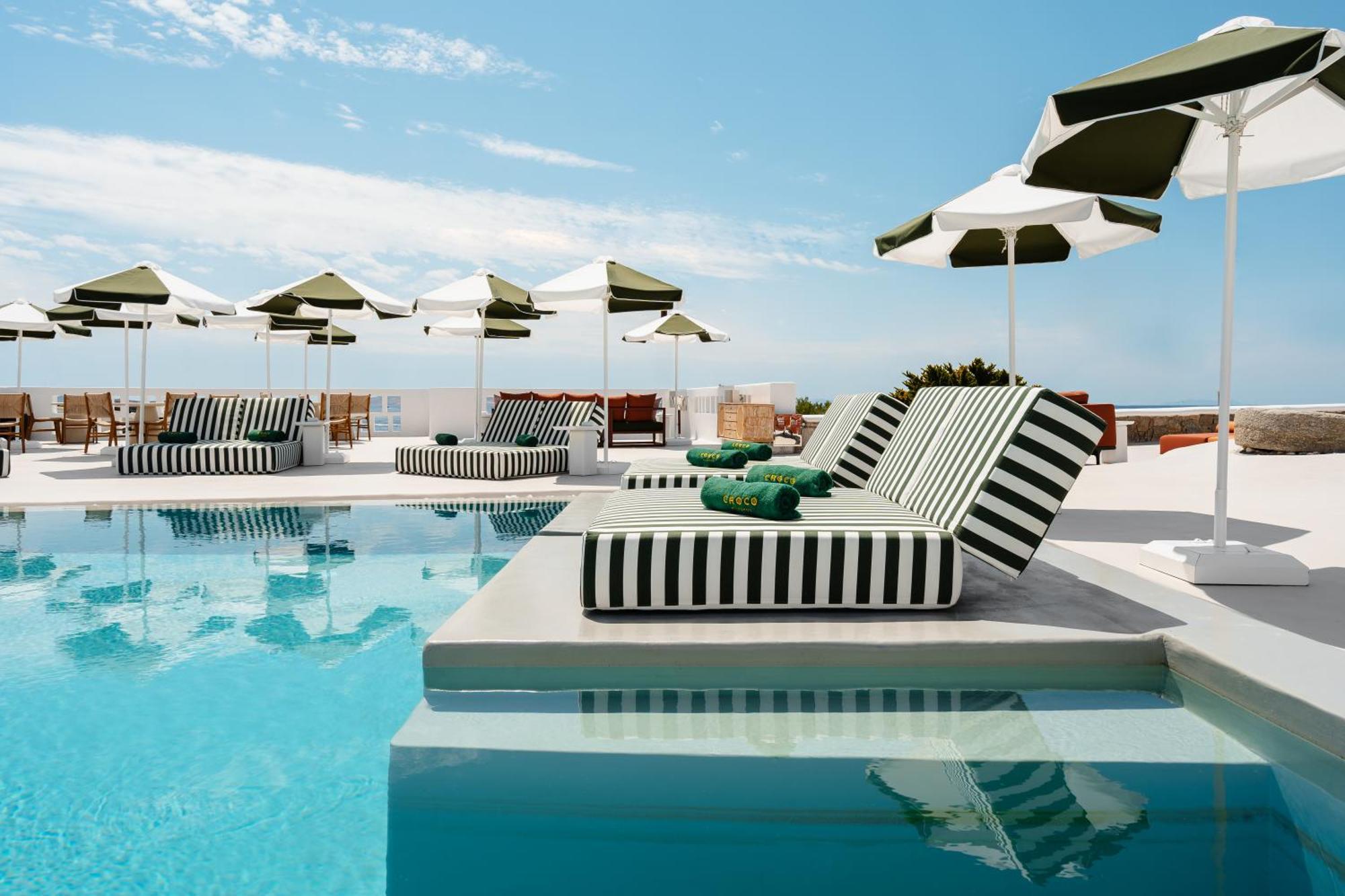 Croco Mykonos Hotel Tourlos Exterior foto