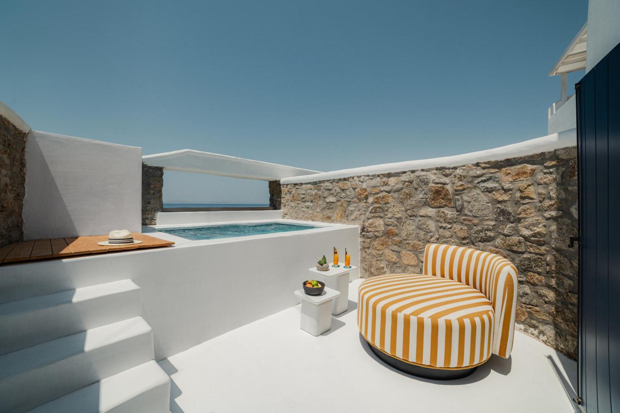 Croco Mykonos Hotel Tourlos Exterior foto
