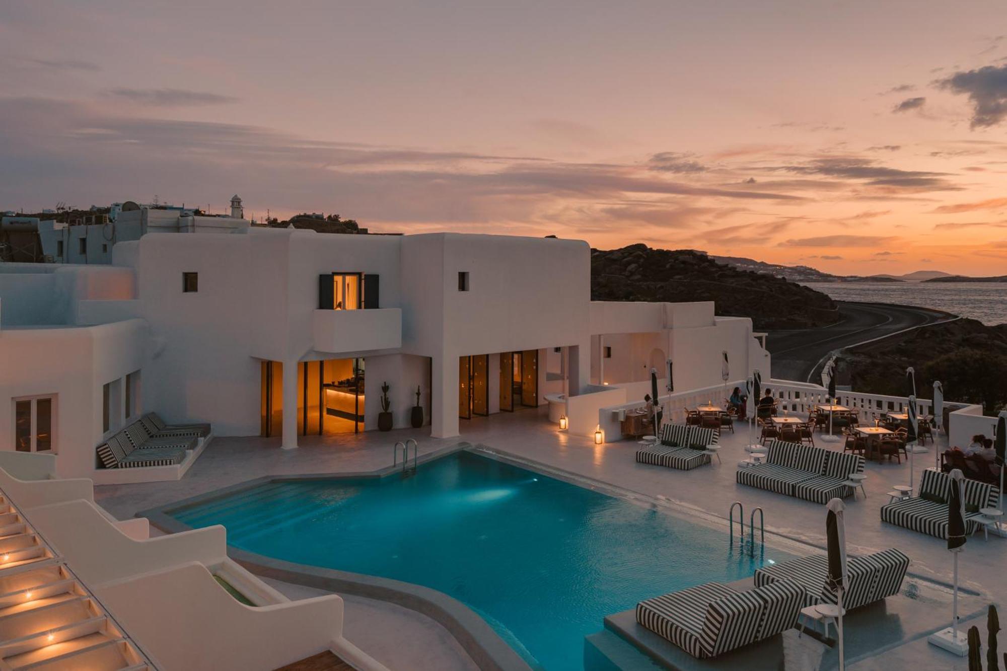 Croco Mykonos Hotel Tourlos Exterior foto